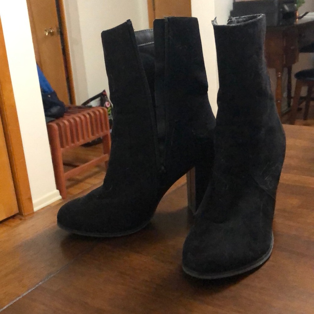 Black booties